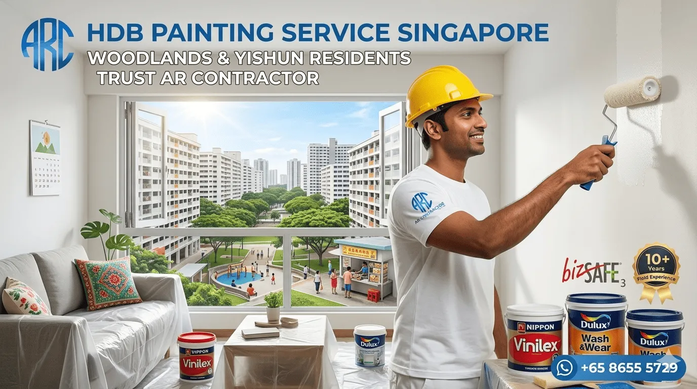 Professional-HDB-Painting-Service-Woodlands-Yishun-Singapore-AR-Contractor